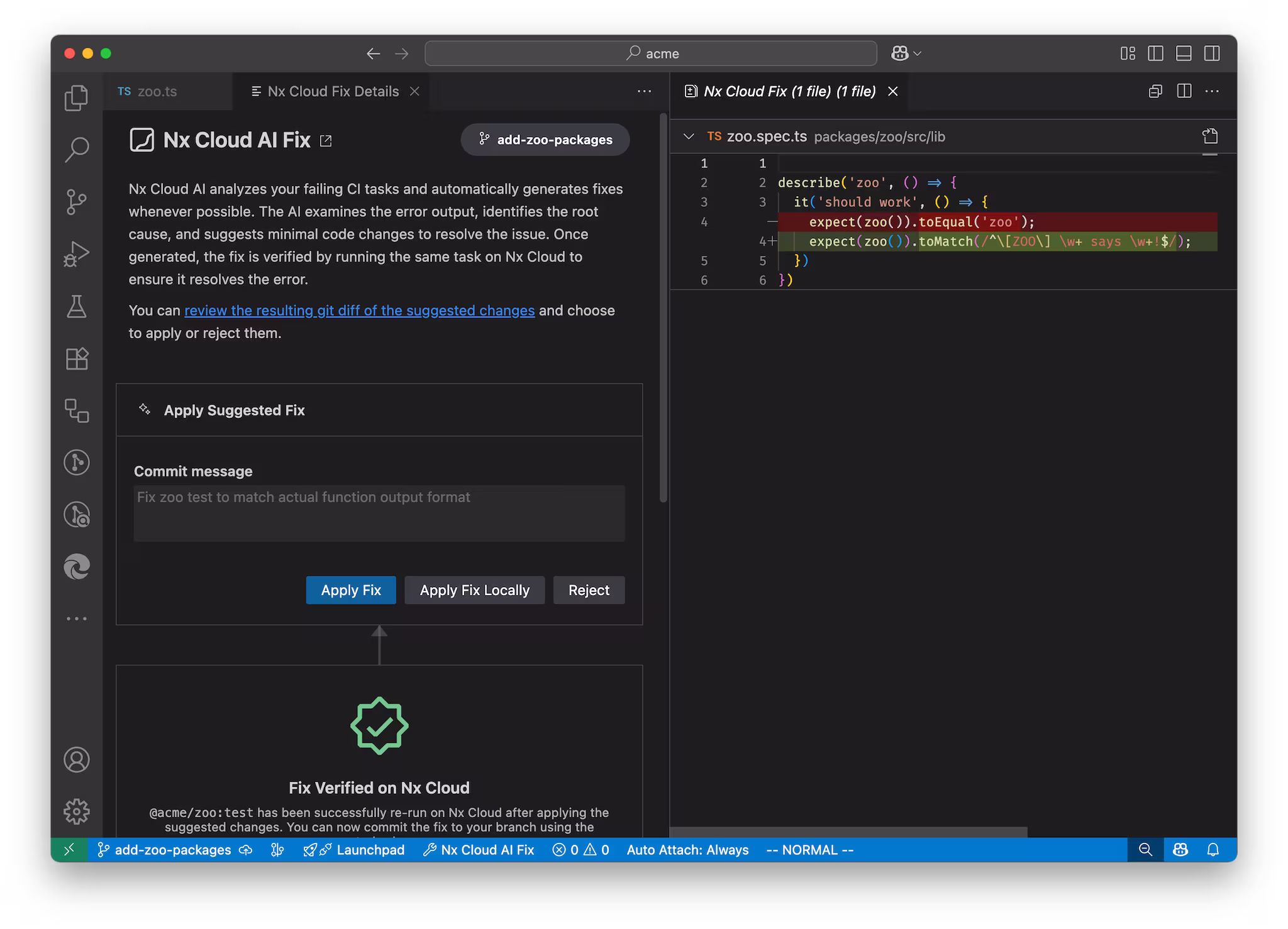 Suggestion to fix the typo in the editor